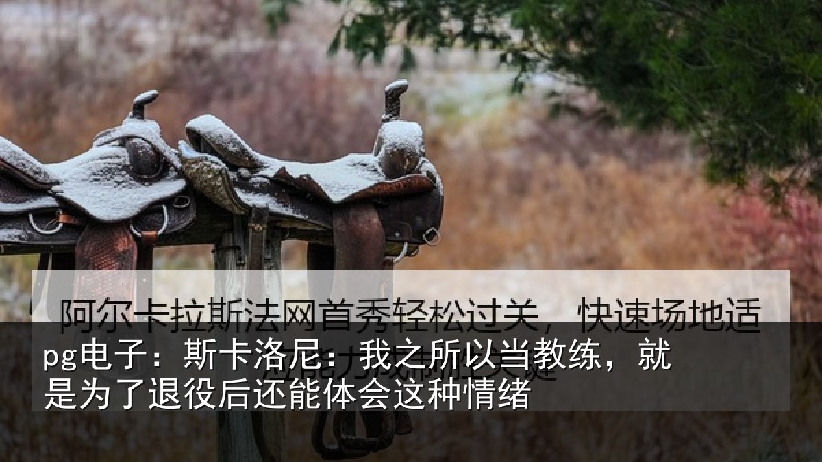 pg电子：斯卡洛尼：我之所以当教练，就是为了退役后还能体会这种情绪